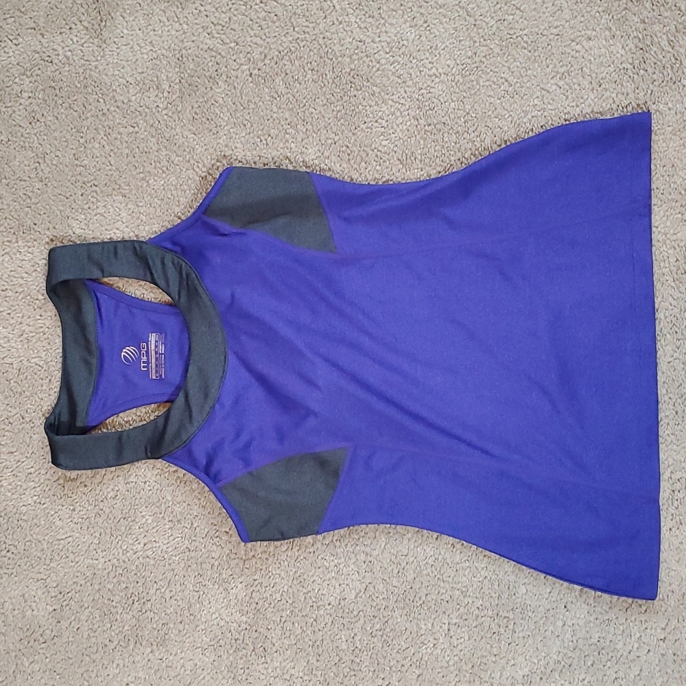 Womens MPG Athletic top size medium purple gray